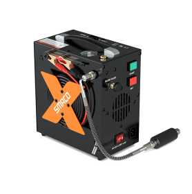 Portable vehicle air pneumatic machine flow 11 Lmin electric high pressure air pump pressure 310bar working 30 minutes inflatable equipment