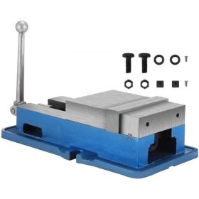 VEVOR 6 Inch ACCU Lock Down Vise Precision Milling Vice 6 Inch Jaw Width Drill Press Vise Milling Drilling Machine Bench Clamp Clamping Vice (6'')