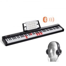 VEVOR 88 Key Digital Piano Keyboard Semi Weighted Full Size Electric Portable