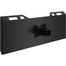 VEVOR 3/8" Top Bar Thick 1/4"Thick Skid Steer Bobcat Plate Quick Tach Attachment Mount Plate
