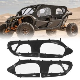 UTV Cab Enclosure Upper Doors Set for Can-Am Maverick X3 MAX 4-Seater 2017-2024