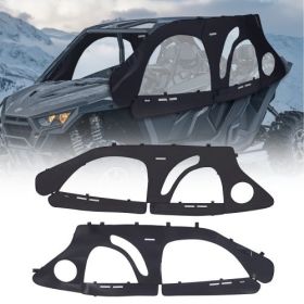 UTV Cab Enclosure Upper Doors Set for Polaris RZR PRO 2020-2024/Turbo 2022-2024