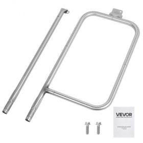 VEVOR Stainless Steel Tube Burner for Weber Q3200 Q300 Q320 Q3000 Gas Grills
