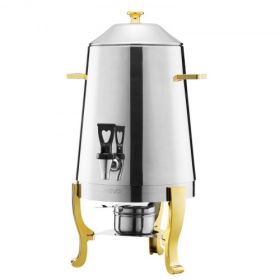 Stainless Steel Hot Tea & Cold Drink Dispenser 3.4 Gal Beverage Dispenser