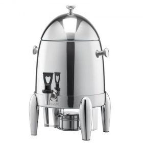 Stainless Steel Hot Tea & Cold Drink Dispenser 2.7 Gal Beverage Dispenser