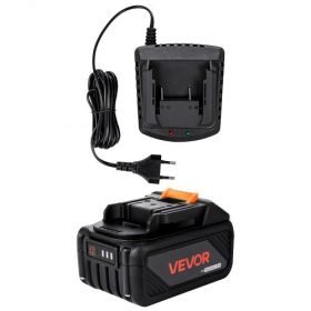 20V MAX Battery and Charger Combo 4.0 Ah Lithium-Ion Battery Pack Fast Charging