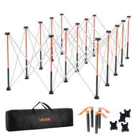 Portable Folding Workstand 8.05 x 4.13ft Collapsible Work Stand 6000lbs Capacity