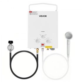 Portable Propane Water Heater 5L Tankless with Water Pump for RV Camping