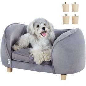 VEVOR Pet Sofa Dog Couch for Small-Sized Dogs and Cats Dog Sofa Bed 66 lbs