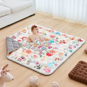 VEVOR 50"x50" Baby Play Mat Kids Crawling Floor Playmat Soft Thickened Mat
