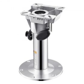 VEVOR Boat Seat Pedestal 12.76-18.7 Inches Height Adjustable Boat Seat Mount