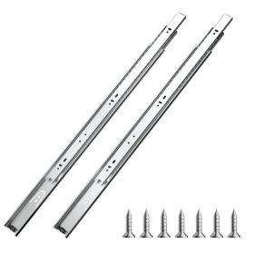 Drawer Cabinet Slides Side Mount 22 inch 10 Pairs 100 LB Load Replacement