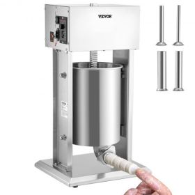 VEVOR Electric Sausage Stuffer 10L Variable Speed Sausage Maker Stainless Steel