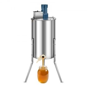 Electric Honey Extractor 3 Frame Beekeeping Honeycomb Spinner Stainless Steel