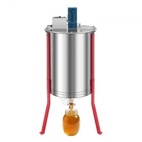 Electric Honey Extractor 6 Frame Beekeeping Honeycomb Spinner Stainless Steel