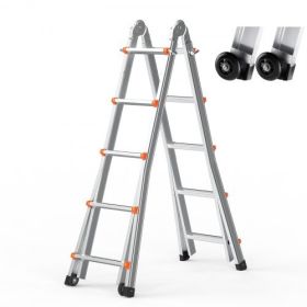 VEVOR Telescoping Ladder A Frame 20FT / 5990 mm Extension Multi-Function for Homework