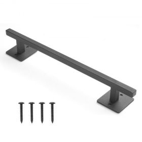 Barn Door Handle 12.6 in Rustic Heavy Duty Carbon Steel Garden Gate Pull Handle