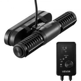 Aquarium Wave Maker Adjustable Cross Flow Pump with Controller 25W 1428 GPH