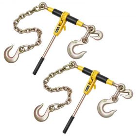 VEVOR Ratchet Chain Binder with 3/8 in - 1/2 in Chains Heavy Duty Load Binder