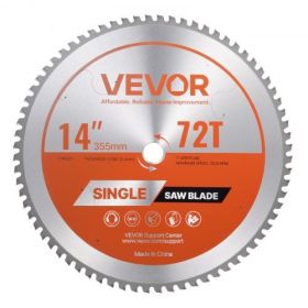 VEVOR Circular Saw Blade Metal Cutting Blade for Circular Saw 14 in 72 Teeth