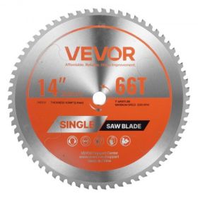 VEVOR Circular Saw Blade Metal Cutting Blade for Circular Saw 14 in 66 Teeth