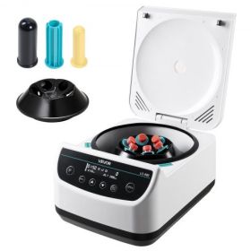 Centrifuge Machine 2/5/10/15/50ml Speed 500-4000rpm with 1 Rotor and Timer