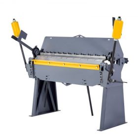 48 in Box and Pan Brake 0-135° 12 Ga Sheet Metal Bending Brake Bender 8 Fingers