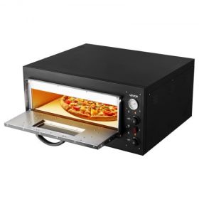 VEVOR 24-Inch Commercial Countertop Pizza Oven Single Deck Electric Pizza Oven