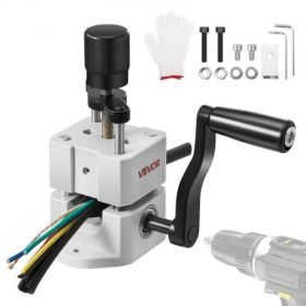 Manual Wire Stripper Stripping Machine 0.06-1 in Hand or Drill Powered Portable
