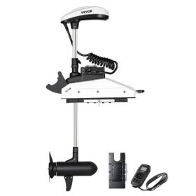 55lb 12V Thrust Electric Trolling Motor Saltwater Trolling Boat Engine 54" Shaft