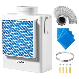3 in 1 Indoor Dryer Vent Kit ABS Material Fits 4 Inch Exhaust Port