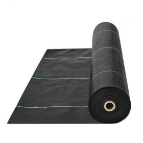VEVOR Weed Barrier Landscape Fabric 3.28*164FT Heavy Duty Woven Weed Control Mat