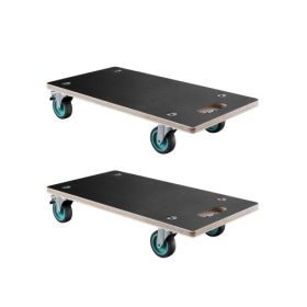 Furniture Dolly 551 lbs Furniture Moving Dollies with 4 TPR Silent Wheels