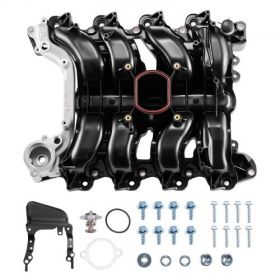Intake Manifold with Gasket Thermostat Set for 2001-2011 Crown Victoria