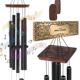 VEVOR Wind Chimes for Outside 48-Inch Aluminum Memorial Deep Tone Wind Chimes