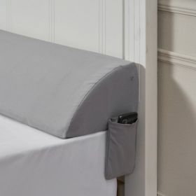 Bed Wedge Pillow for Headboard 76" x 6" x 4.5" Bed Gap Filler 0-4" Gap