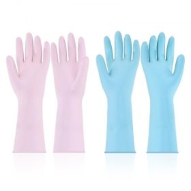 VEVOR Reusable Cleaning Gloves 2 Pairs Household Dishwashing Gloves – Latex Gloves, Non-Slip Large