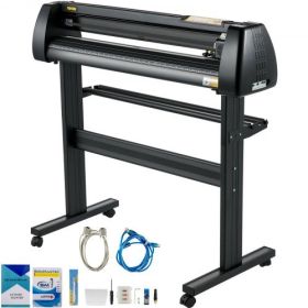 VEVOR Vinyl Cutter Offline 28in / 720mm Vinyl Plotter Machine w/ Floor Stand