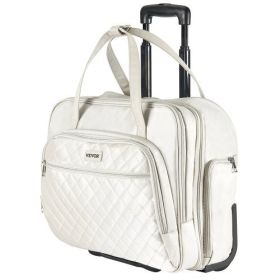 Rolling Laptop Bag 15.6 Inch Wheeled Computer Bag for Work Travel Women Men