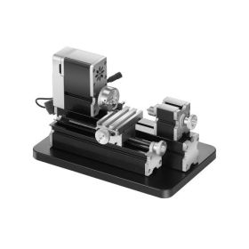 Mini Metal Lathe Machine 2.76 x 5.12 in Power Metal Lathe 20,000 RPM 36W
