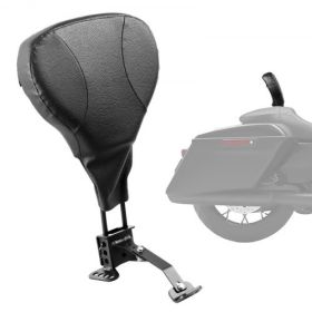 Motorcycle Rider Backrest Sissy Bar for Harley-Davidson Touring Models 2009-2024