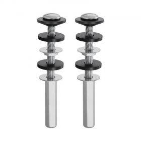 Universal Toilet Seat Bolts Kit Heavy Duty Toilet Tank Bolts Downlock Nuts 2PCS
