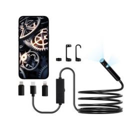 VEVOR Dual Lens Borescope Endoscope Camera for Android IOS & 10FT Snake Cable