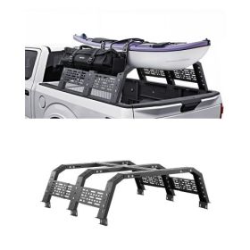 Overland Truck Bed Rack 900 lbs Static Capacity Fit Tacoma/Gladiator JT
