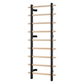 VEVOR Swedish Ladder Wall Gym 9-Level 330LBS Swedish Ladder Suspension Trainer