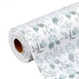 Classic Floral Drawer and Shelf Liner for Kitchen Cabinet Non-Adhesive 23 FT