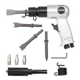 VEVOR Air Hammer 4500BPM Pneumatic Hammer with Air Needle Scaler & 4 Chisels