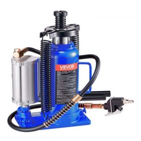 Air Hydraulic Bottle Jack High Lift Jack 20 Ton (44092 lb) Car Repair Blue