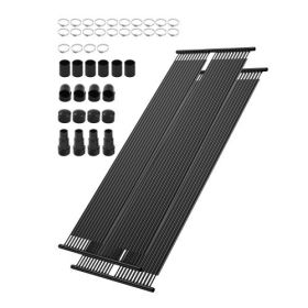 Solar Pool Heater 2.75 x 20 Foot Aboveground Pool Heating System( 2 Panels)