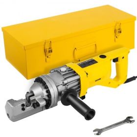 VEVOR Electric Hydraulic Rebar Cutter, 900W Portable Electric Rebar Cut 5/8" 16mm #5 Rebar within 3 Seconds, 110V